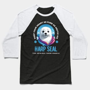 Harp Seal Baseball T-Shirt